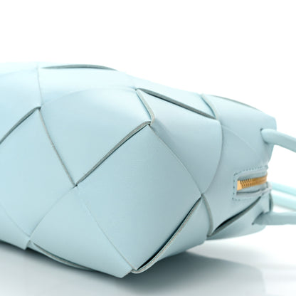 Bottega Veneta Maxi Intreccio Small Cassette Camera Bag Teal 9 of 11