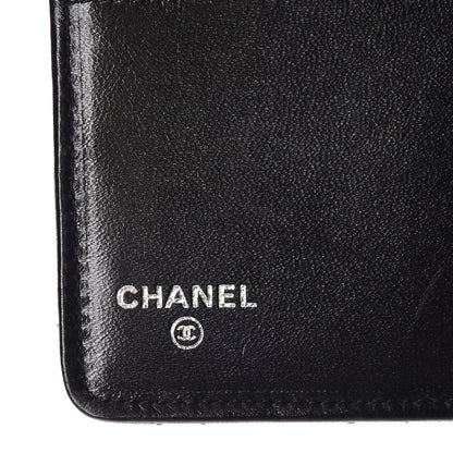 Chanel Lambskin Quilted Large Agenda Cover Black 6 of 9
