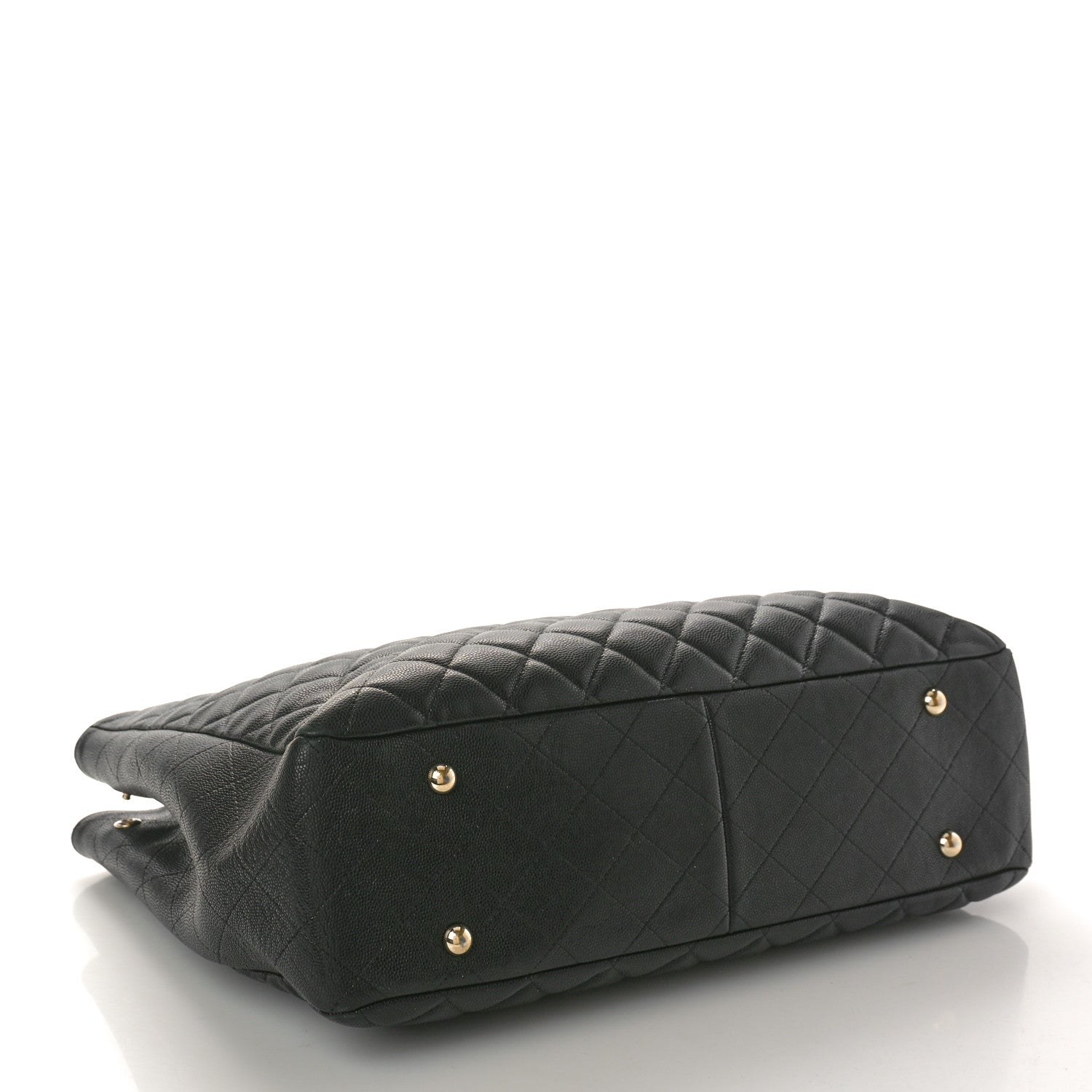 Chanel Caviar Quilted Large Shopping Tote Black 4 of 11