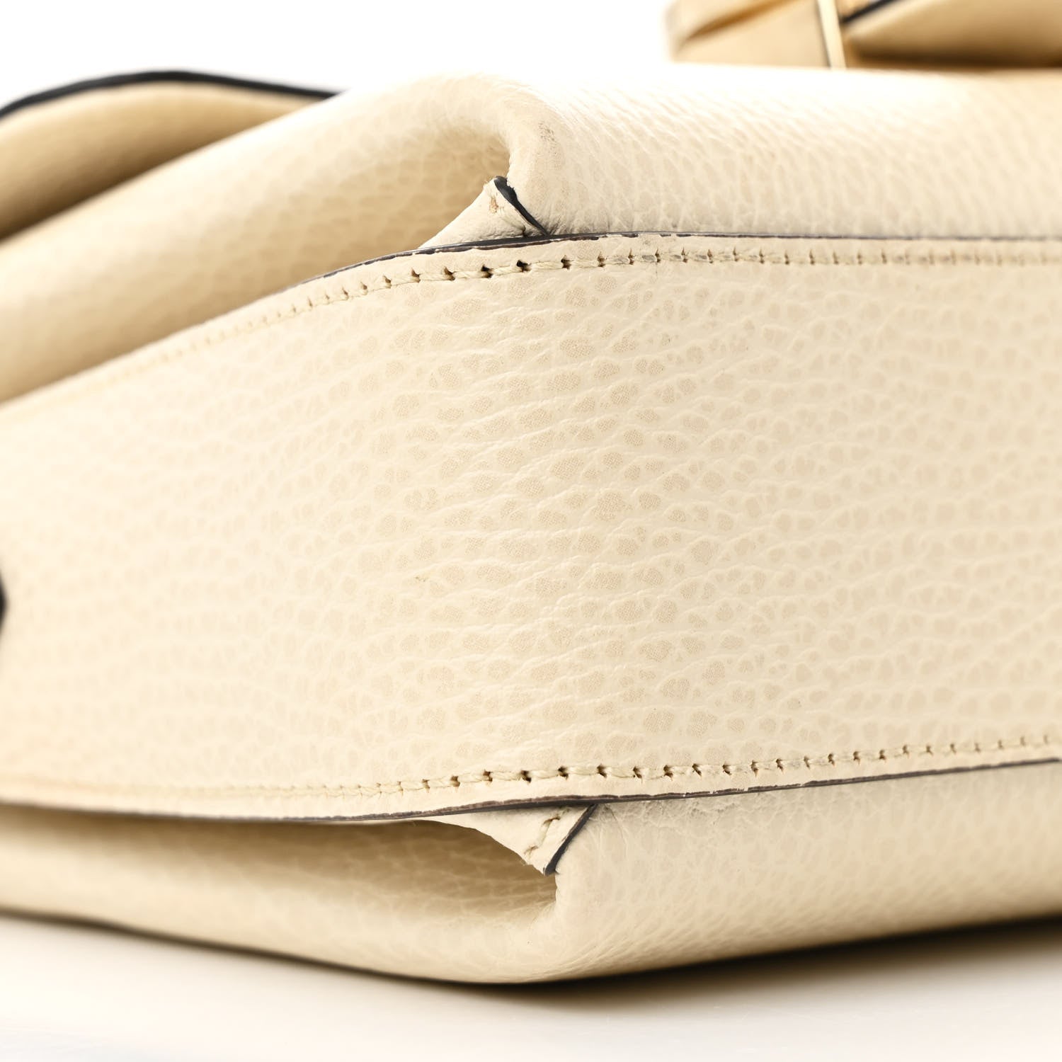 Gucci Dollar Calfskin Interlocking G Crossbody Bag Mystic White 10 of 12