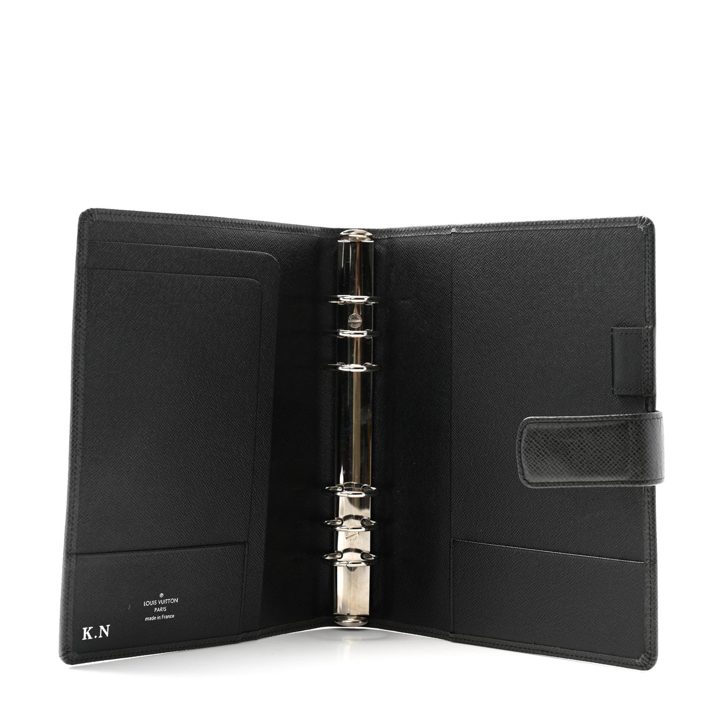 Taiga Large Ring Agenda Cover Ardoise