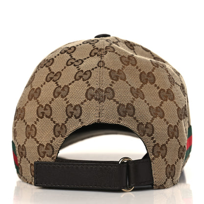 Gucci Monogram Web Baseball Hat XL Beige Cocoa 5 of 9