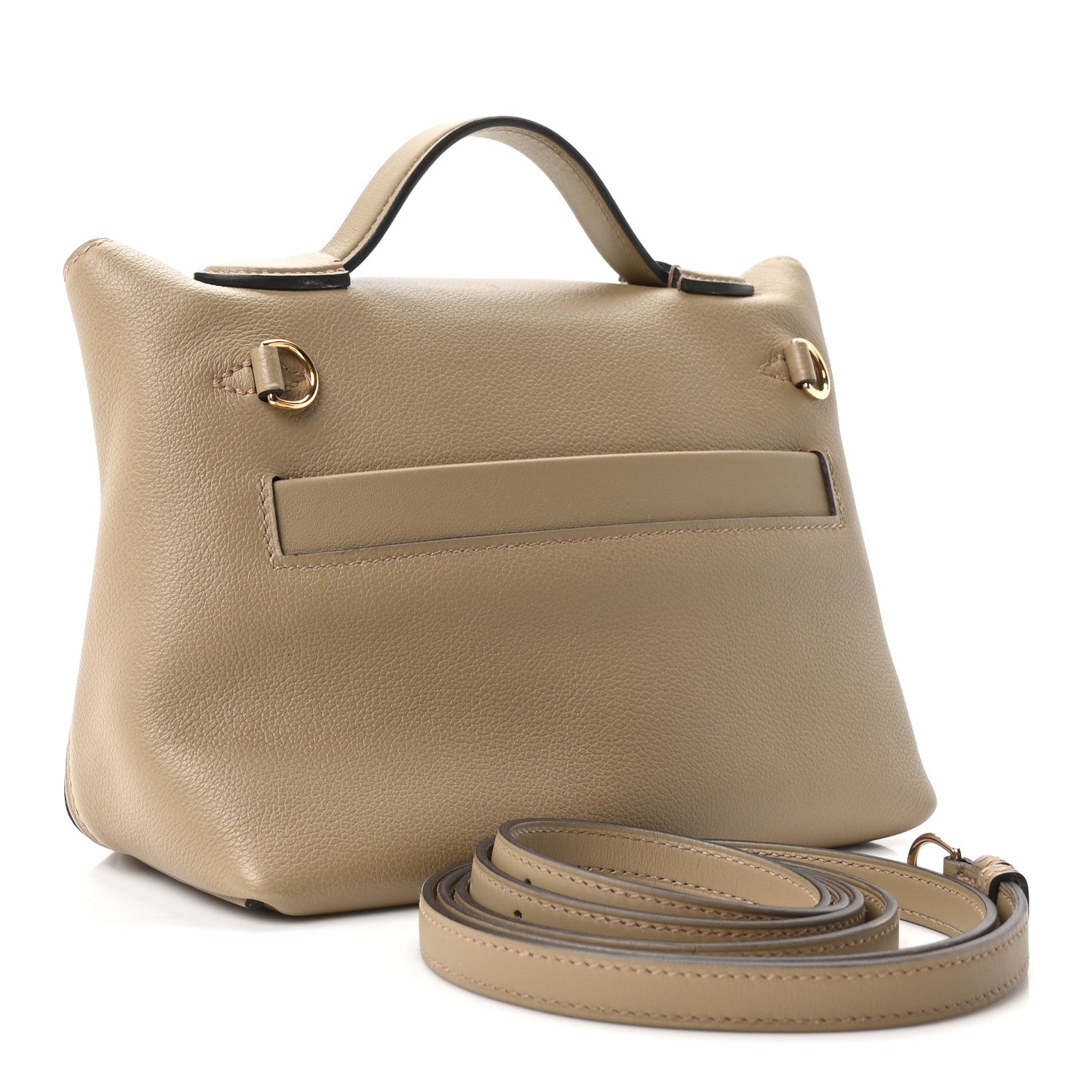 Hermes Evercolor Swift 21 24/24 Beige Marfa New White 3 of 11