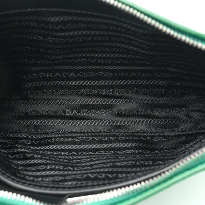 Prada Saffiano Cuir Triangle Logo Crossbody Mango 5 of 10