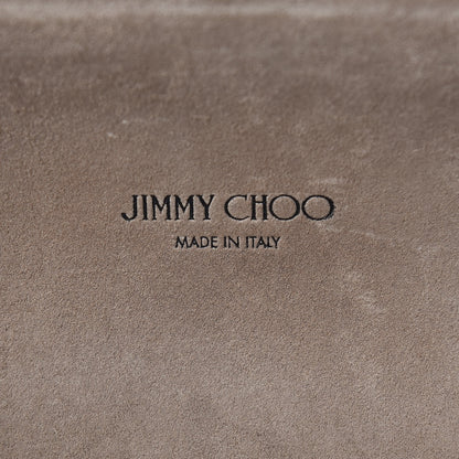 Jimmy Choo Lambskin Studded Star Lockett Petite Crossbody Bag Chalk 6 of 10