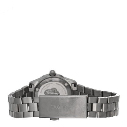 Tag Heuer Stainless Steel 27mm Aquaracer Lady Quartz Watch Black WAF1410 3 of 4