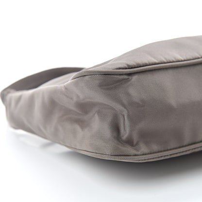 Prada Tessuto Nylon Small Shoulder Bag Grey 9 of 10