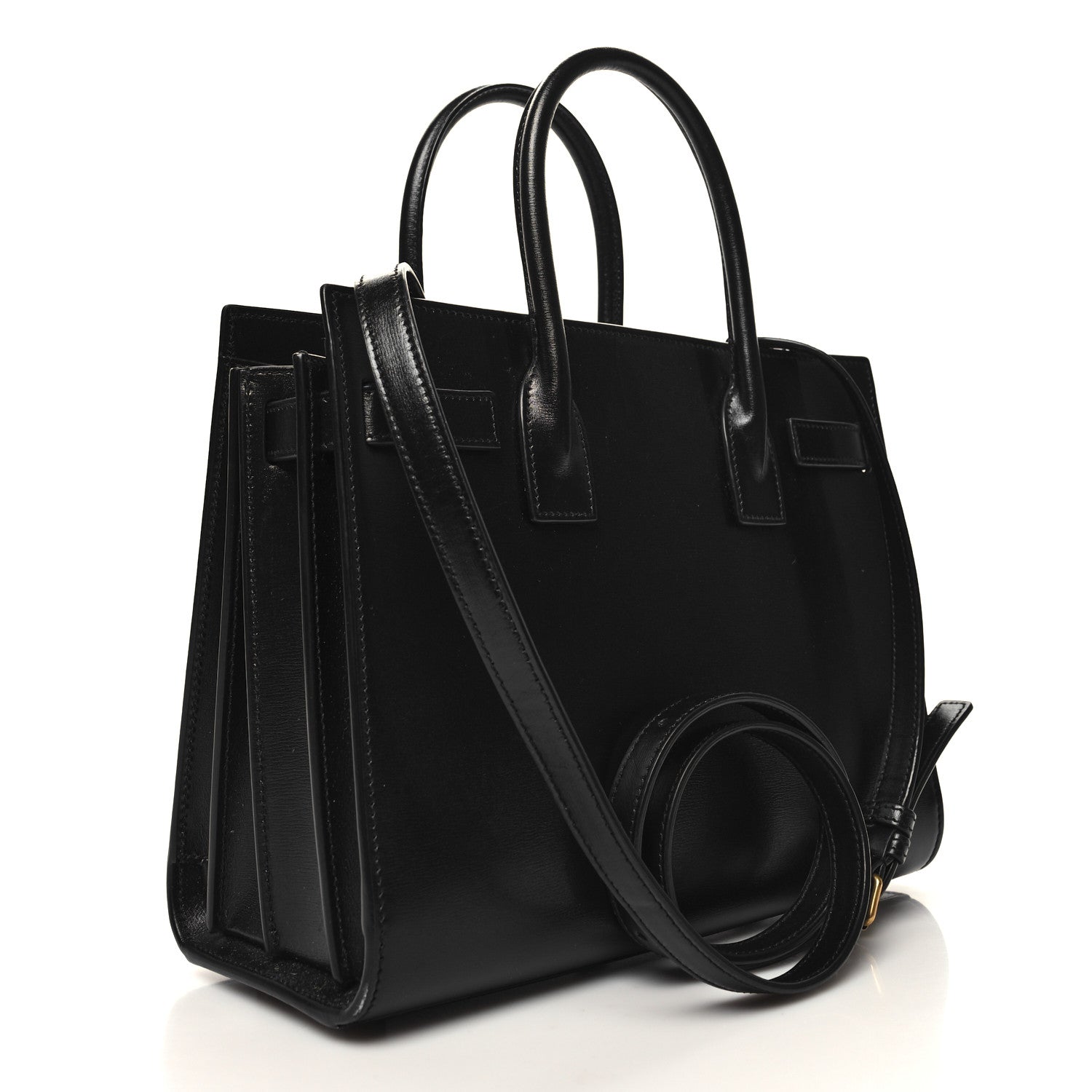 Saint Laurent Calfskin Baby Sac De Jour Black 2 of 12