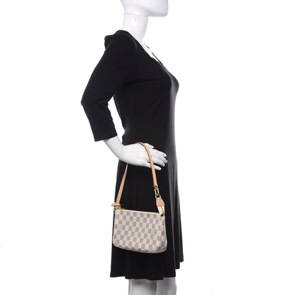 Louis Vuitton Damier Azur Pochette Accessories NM 2 of 10