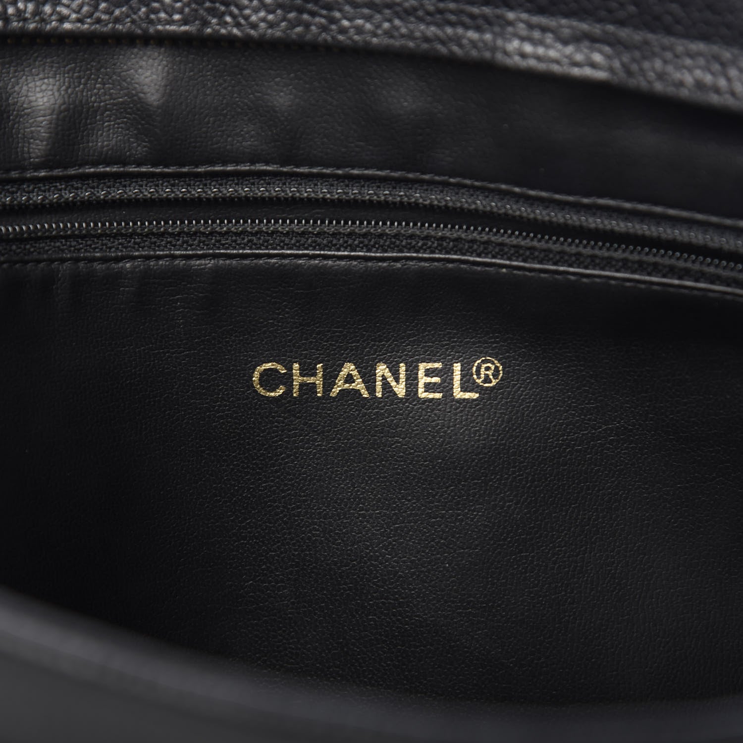 Chanel Caviar CC Shoulder Bag Black 6 of 13