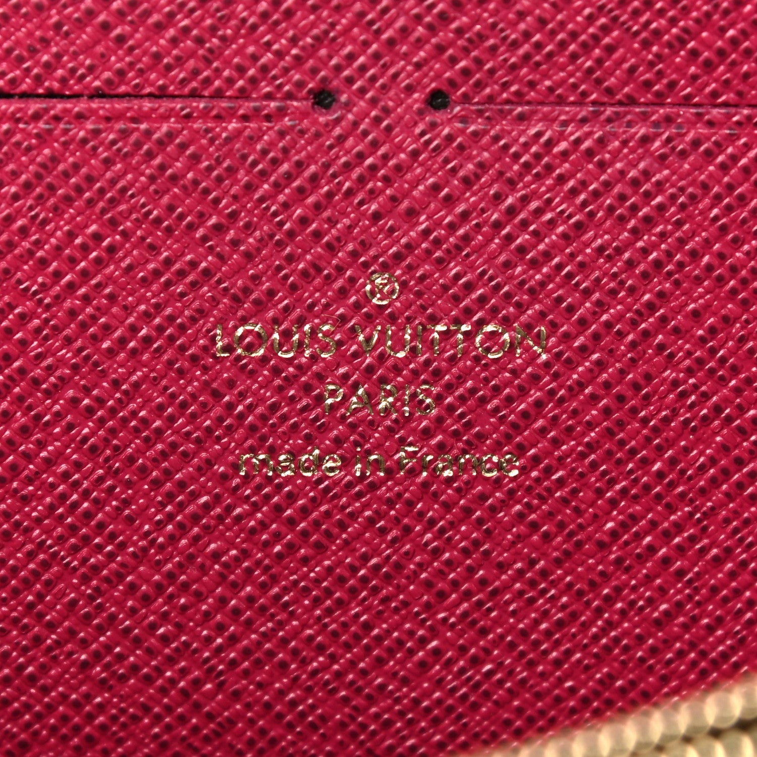 Louis Vuitton Monogram Clemence Wallet Fuchsia 8 of 9