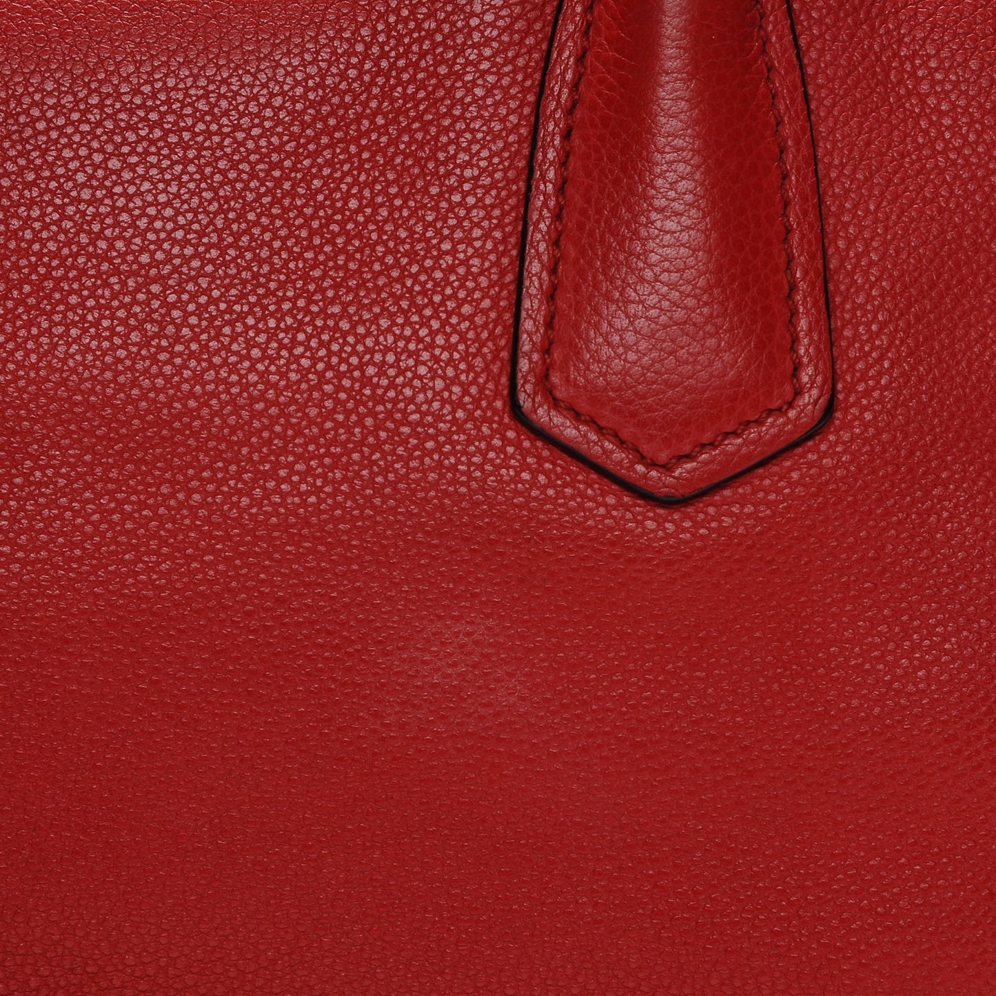 Vitello Grain Tote Fuoco