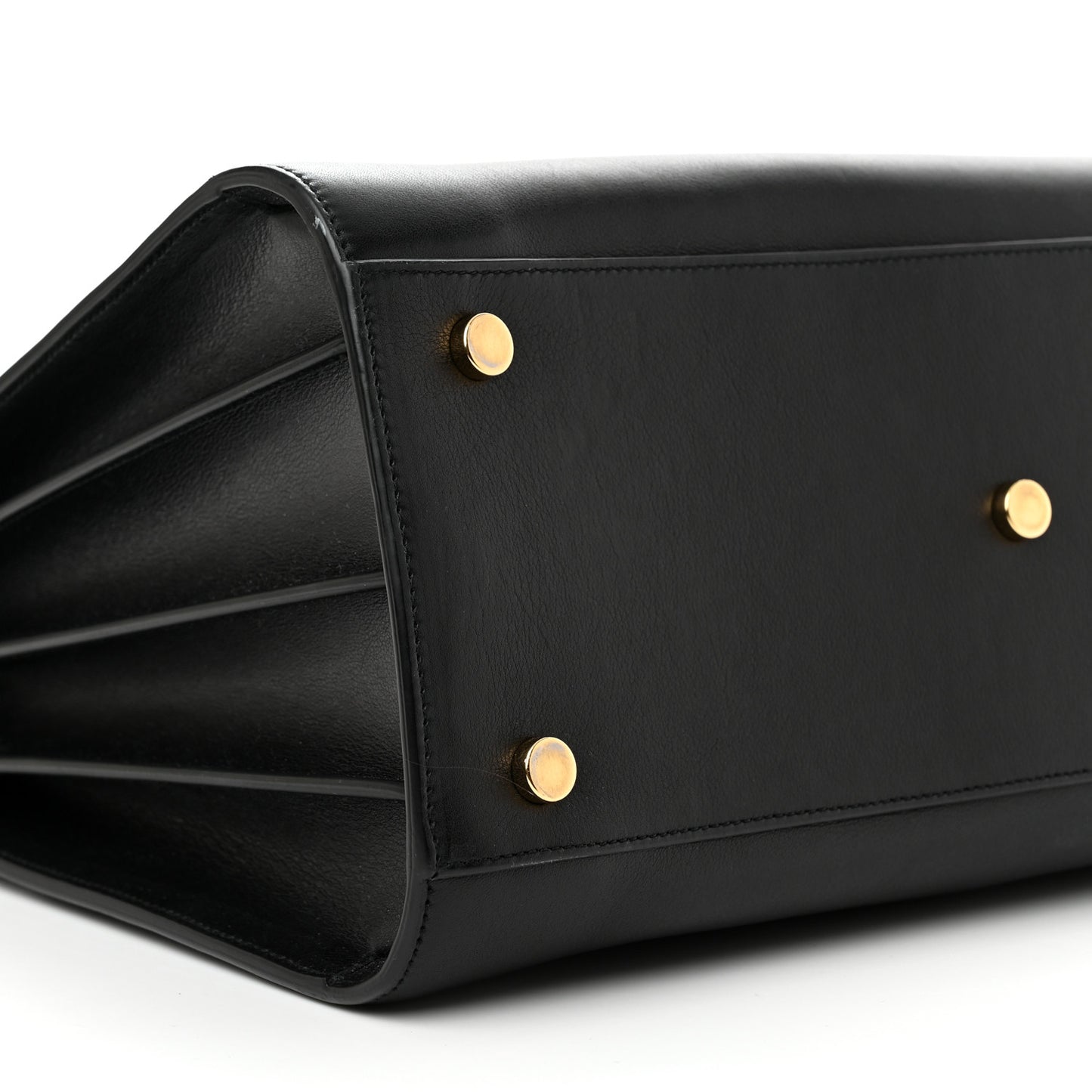 Calfskin Small Sac De Jour Black