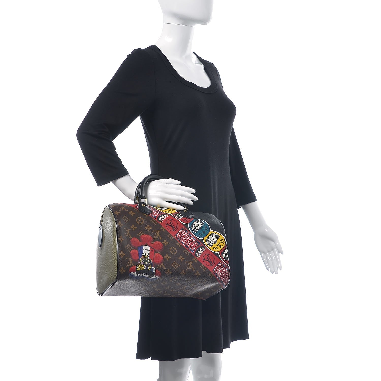 Louis Vuitton Monogram Kabuki Speedy 30 2 of 8