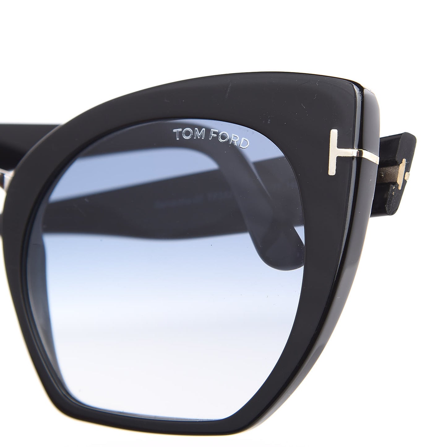Samantha Cat Eye Sunglasses TF553 Black