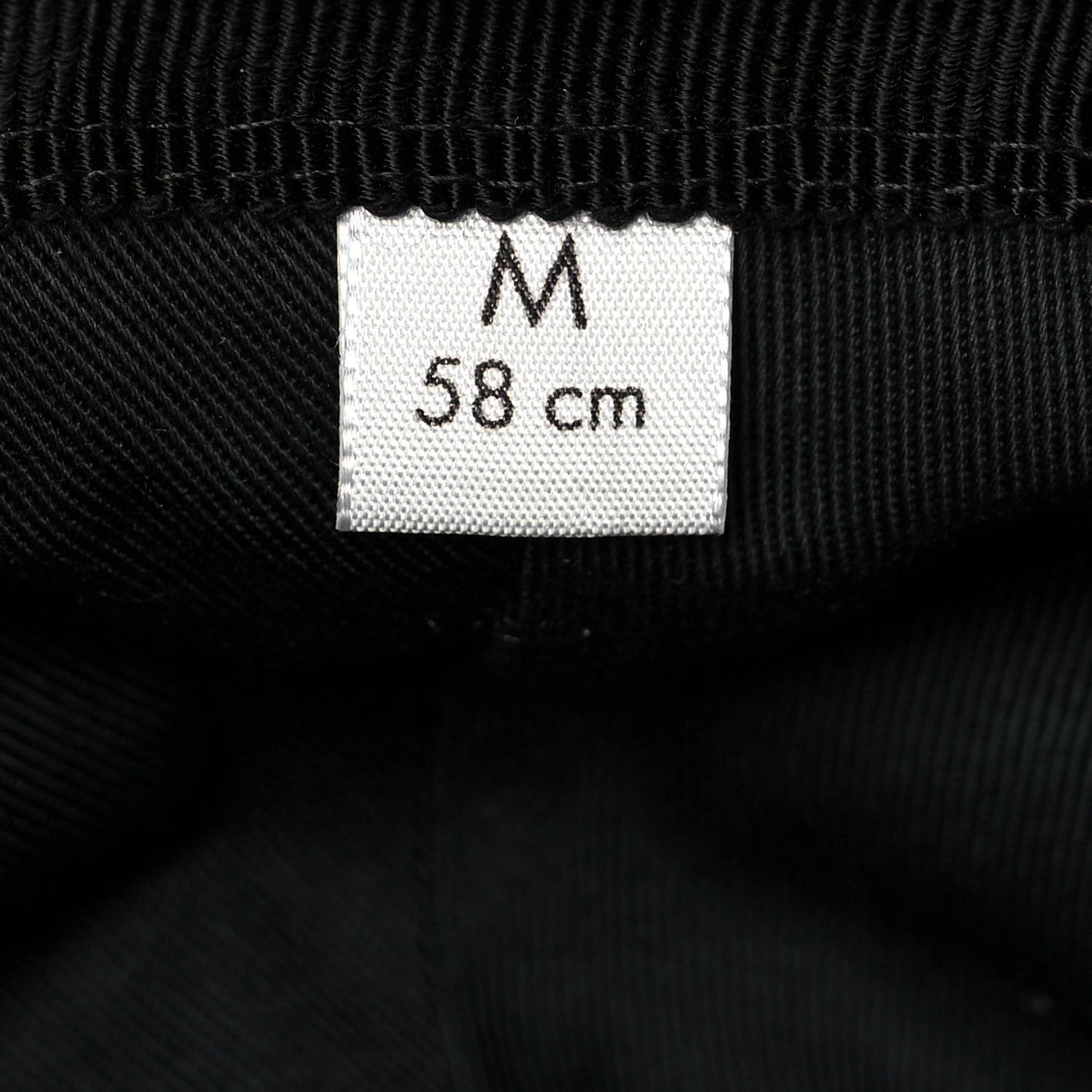 Monogram Textured Dollar Calfskin GG Jago Bucket Hat M Black