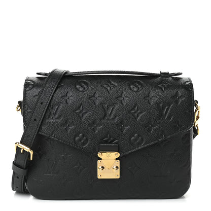 Louis Vuitton Empreinte Pochette Metis Black 1 of 9
