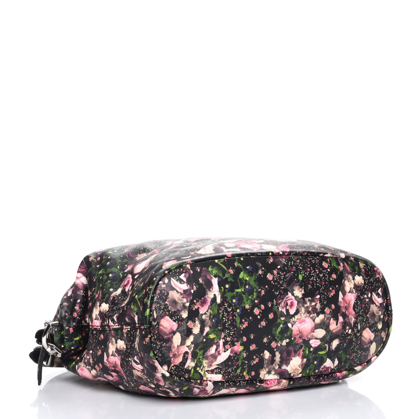 Lambskin Roses Camouflage Print Medium Nightingale Black