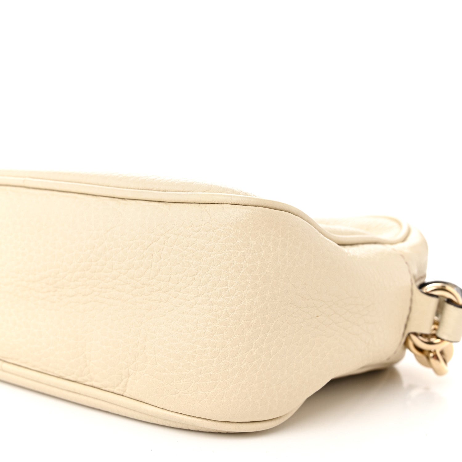 Gucci Pebbled Calfskin Small Soho Disco Bag Off White 10 of 12