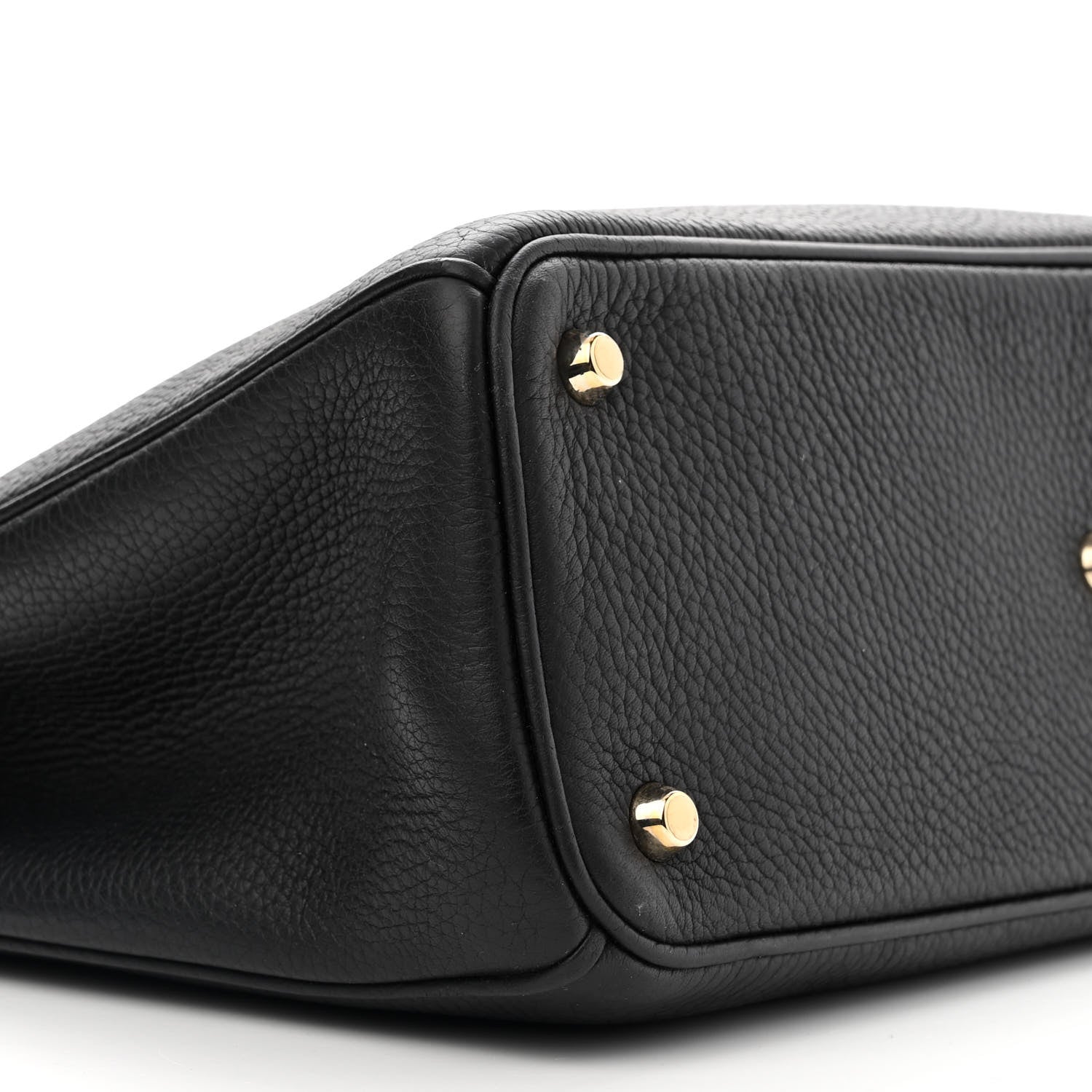 Christian Dior Bullcalf Medium Diorissimo Tote Black Rose Indien 6 of 13
