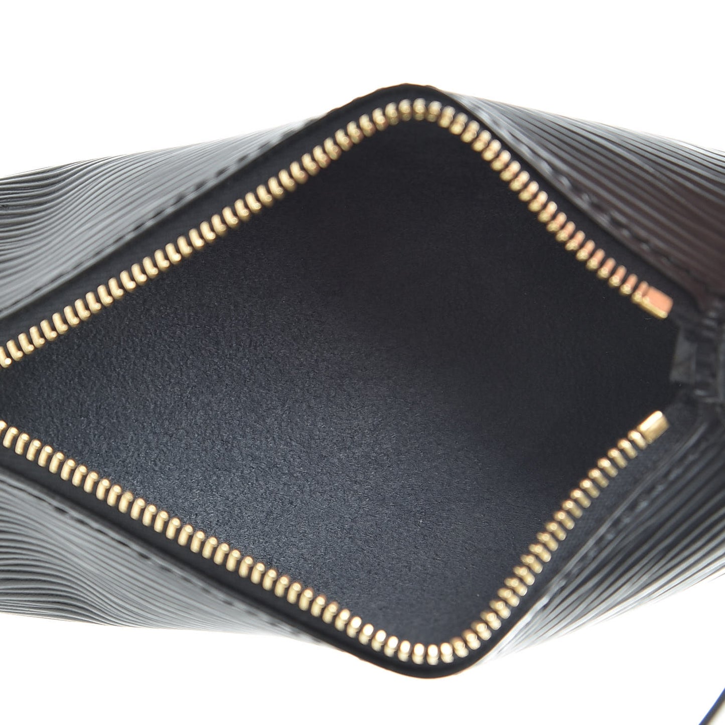 Epi Pochette Soufflott Black