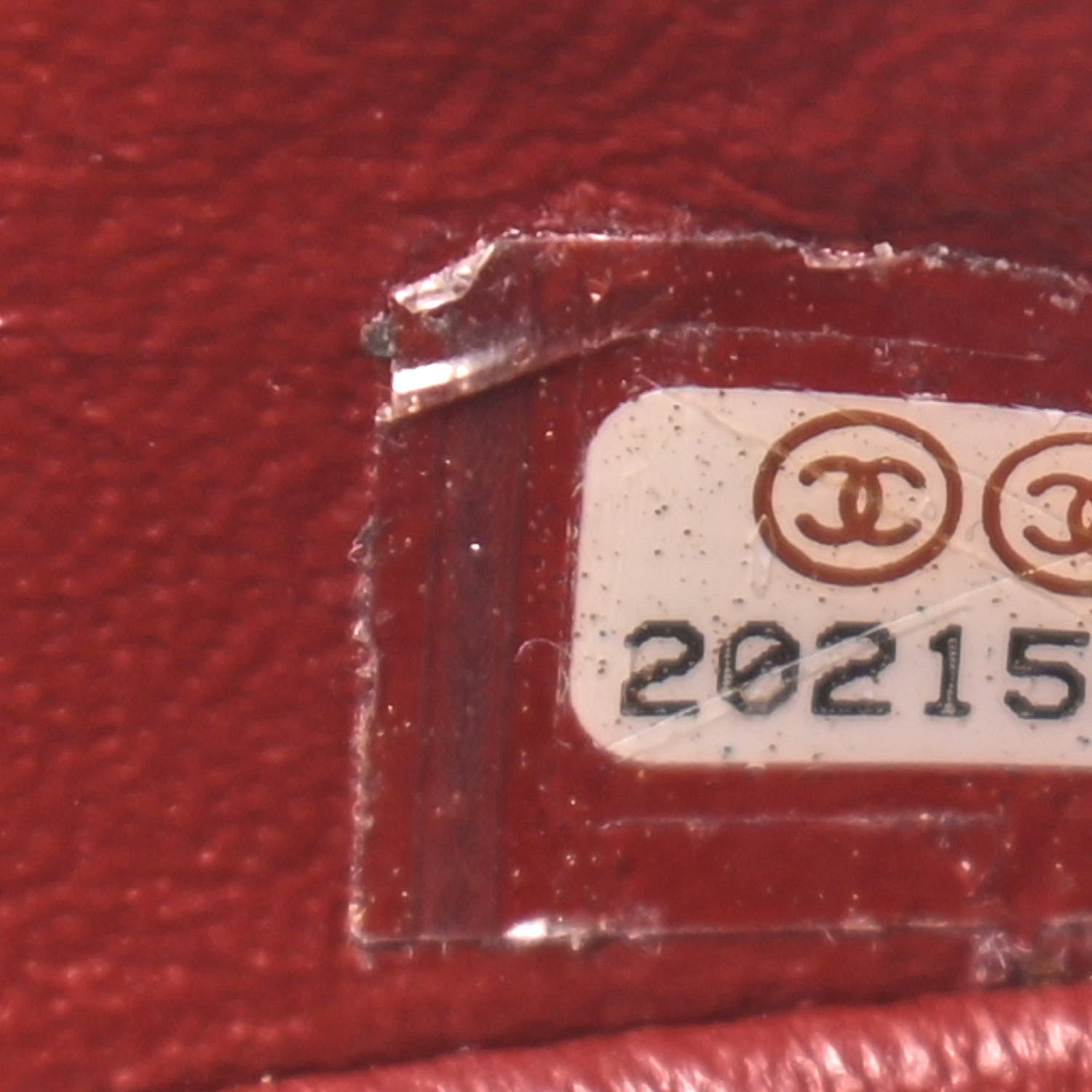 Chanel Patent Calfskin Quilted Mini Rectangular Flap Dark Red 6 of 10