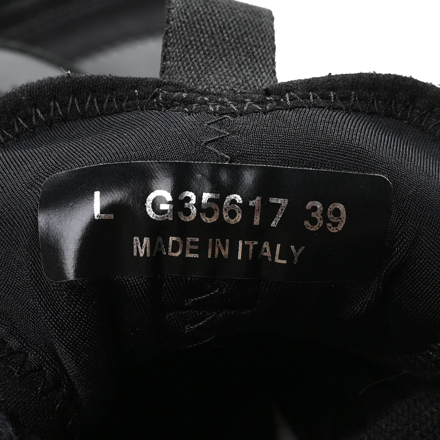 Chanel Velvet Calfskin Mixed Fibers CC Sneakers 39 Black 7 of 8
