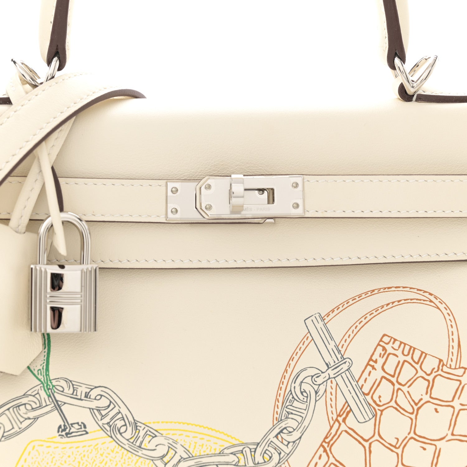 Hermes Swift In & Out Kelly Retourne 25 Nata 8 of 12