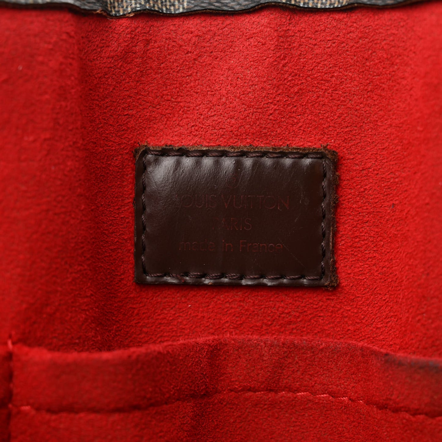Damier Ebene Sac Plat