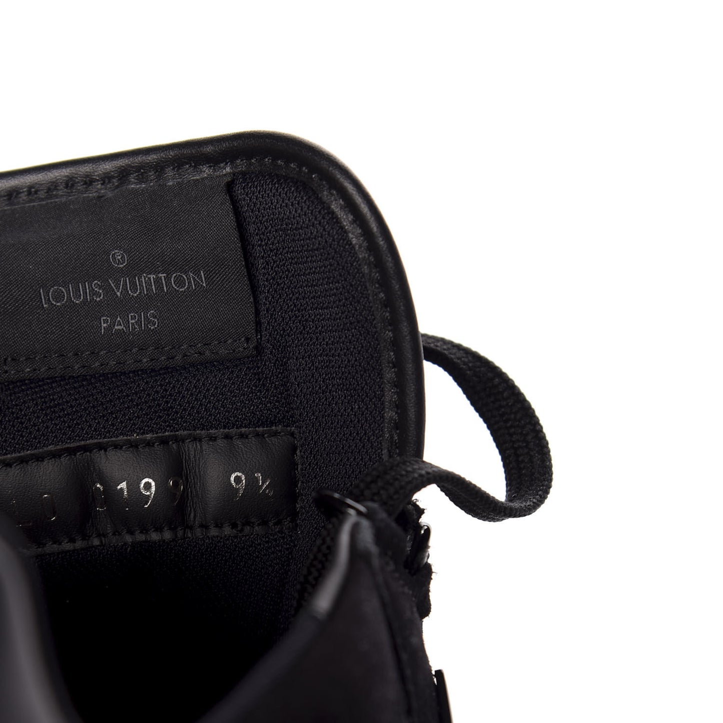 Suede Uniform Sneakers 9.5 Black