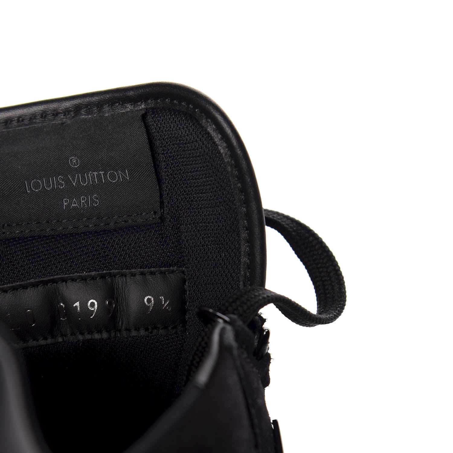 Louis Vuitton Suede Uniform Sneakers 9.5 Black 9 of 10