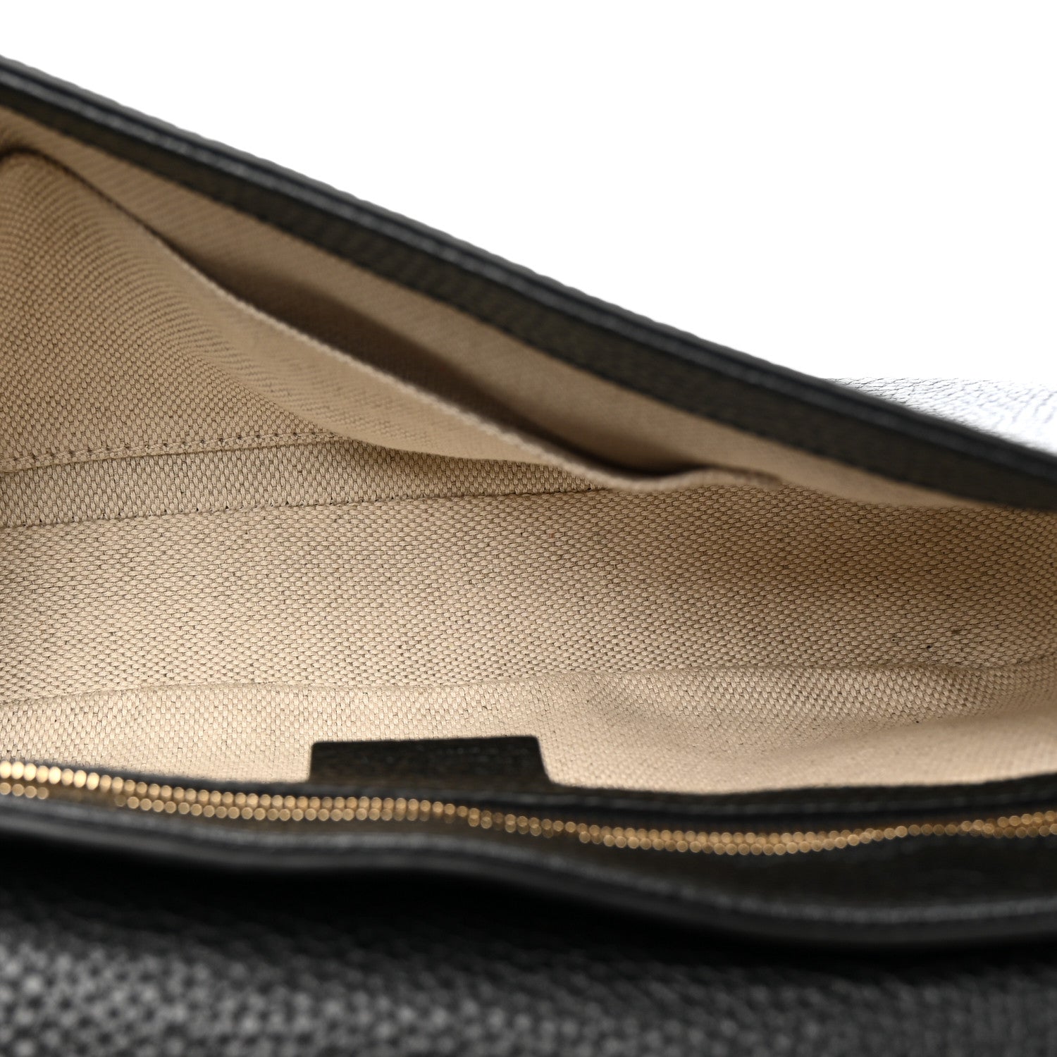 Gucci Pebbled Calfskin Medium Soho Flap Crossbody Black 5 of 10