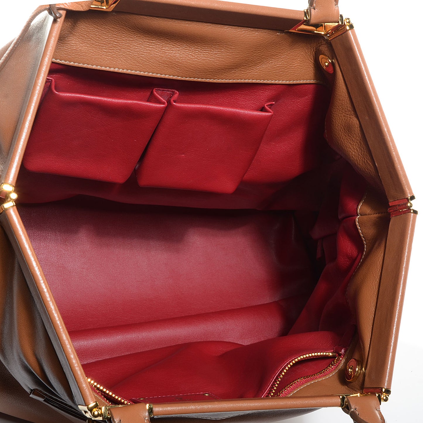 Soft Calf Large Frame Tote Sughero