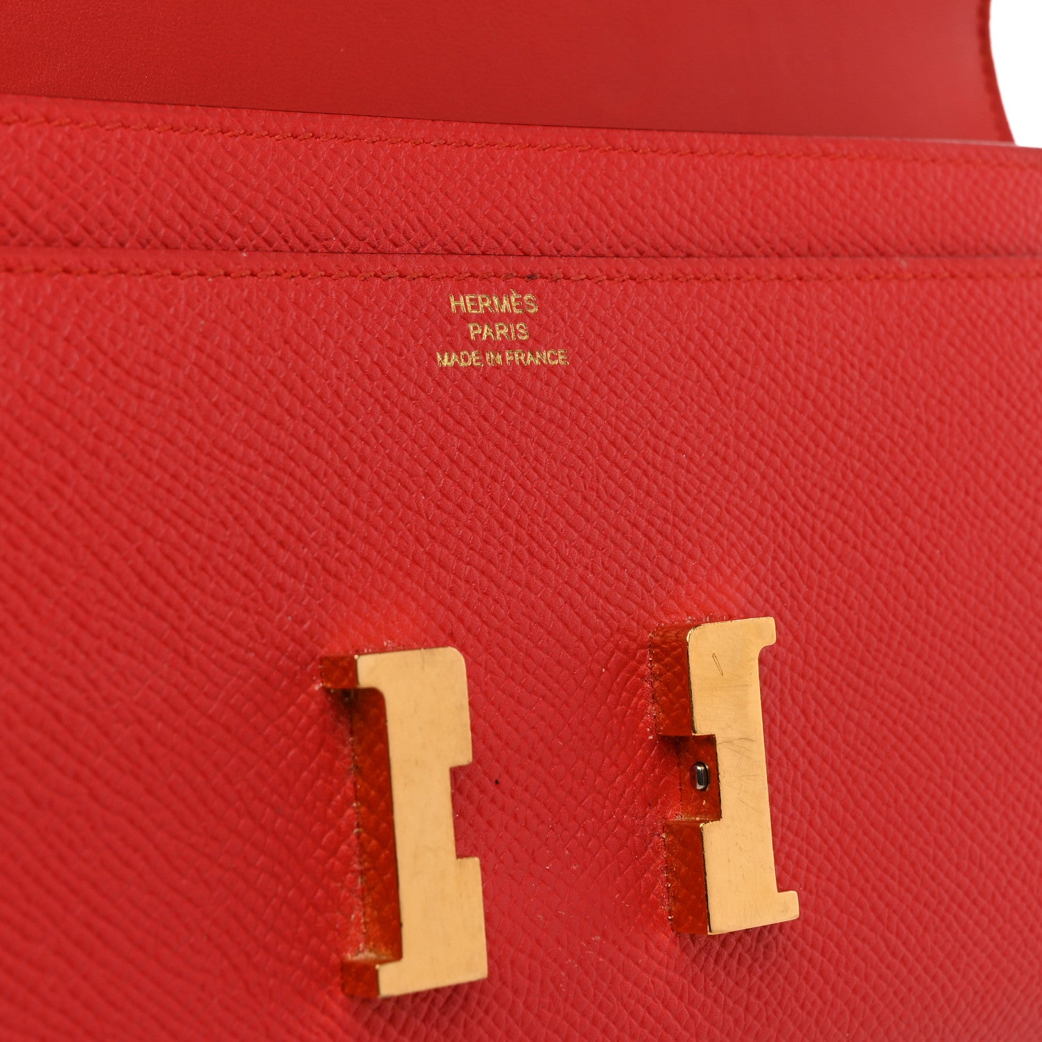 Hermes Epsom Constance Long Wallet Rose Jaipur 7 of 8