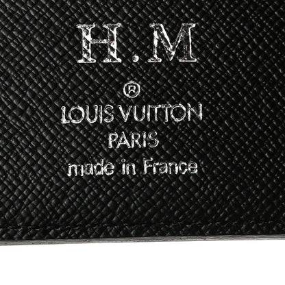 Louis Vuitton Epi Small Ring Agenda Cover Black 6 of 9
