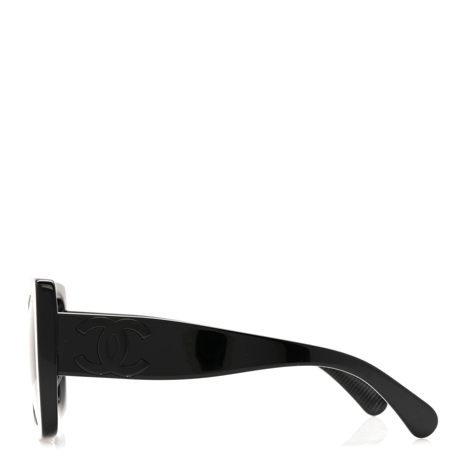 Chanel Square CC 5494-A Sunglasses Black 6 of 16