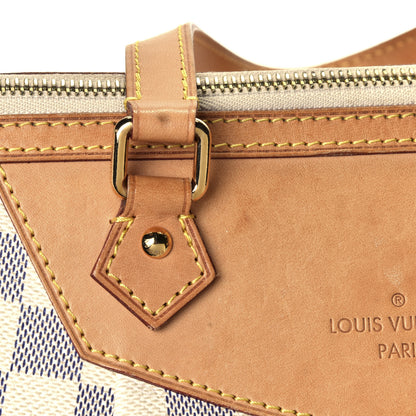 Louis Vuitton Damier Azur Siracusa GM 7 of 9