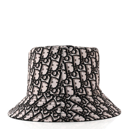 Christian Dior Oblique Reversible Teddy-D Brim Bucket Hat Black 7 of 11