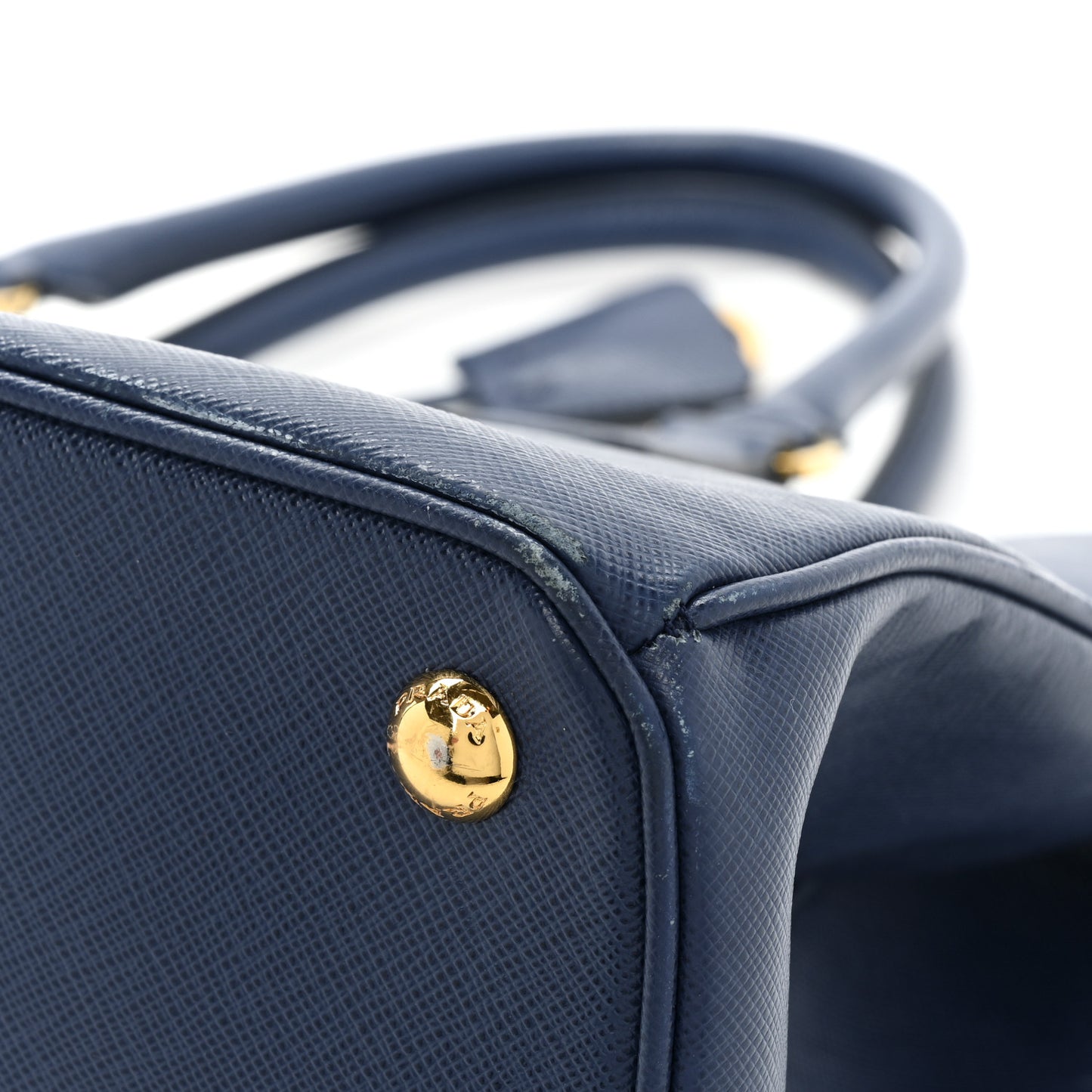 Saffiano Lux Large Tote Bluette