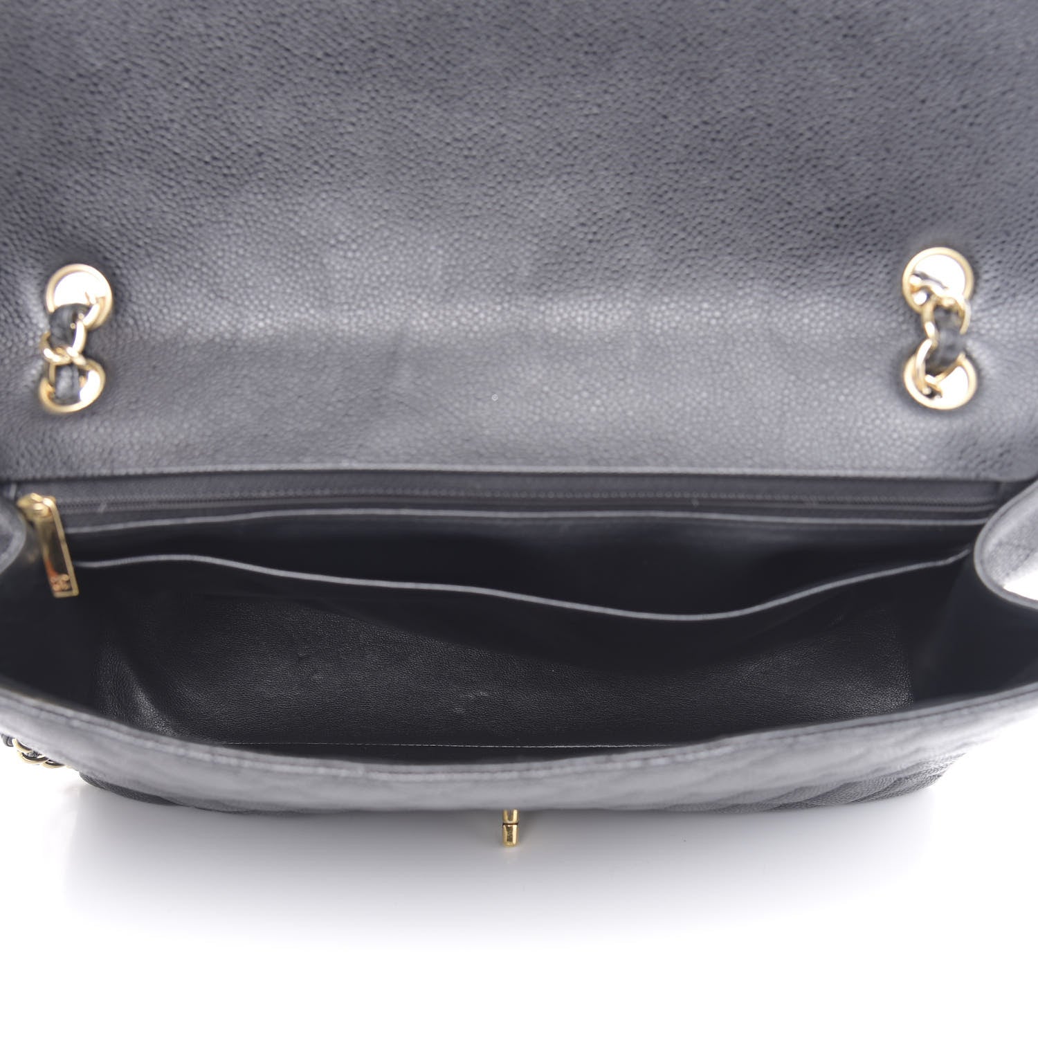 Chanel Caviar Quilted Maxi Single Flap Black 5 of 16