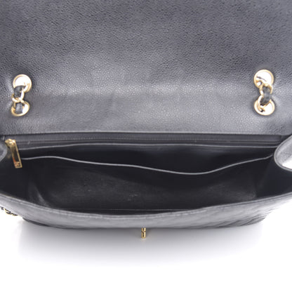 Chanel Caviar Quilted Maxi Single Flap Black 5 of 16
