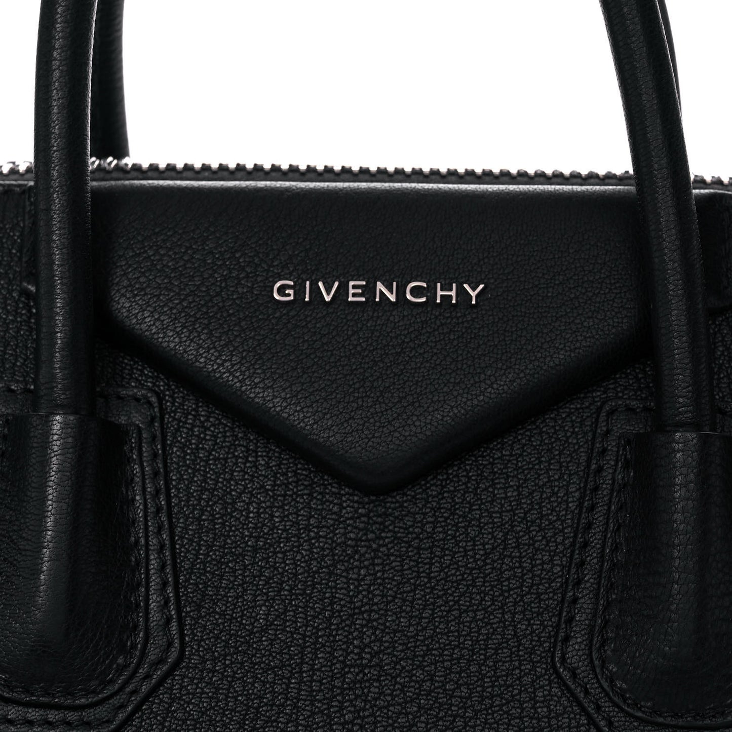 Sugar Goatskin Medium Antigona Black