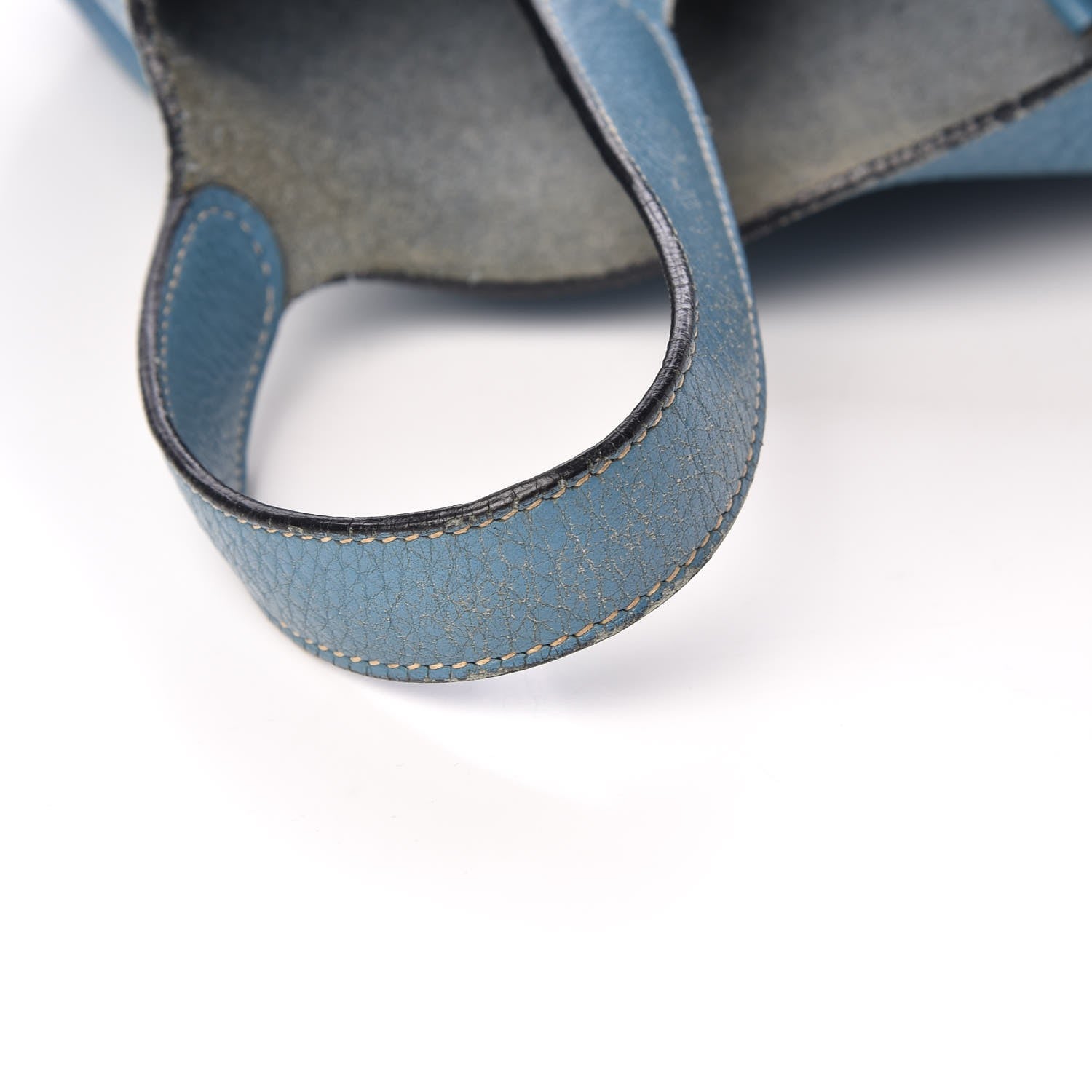 Hermes Taurillon Clemence Picotin Lock 18 PM Blue Jean 8 of 19