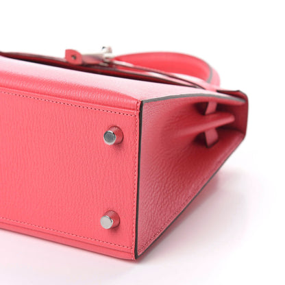Hermes Chevre Kelly Sellier 25 Rose Lipstick 7 of 11