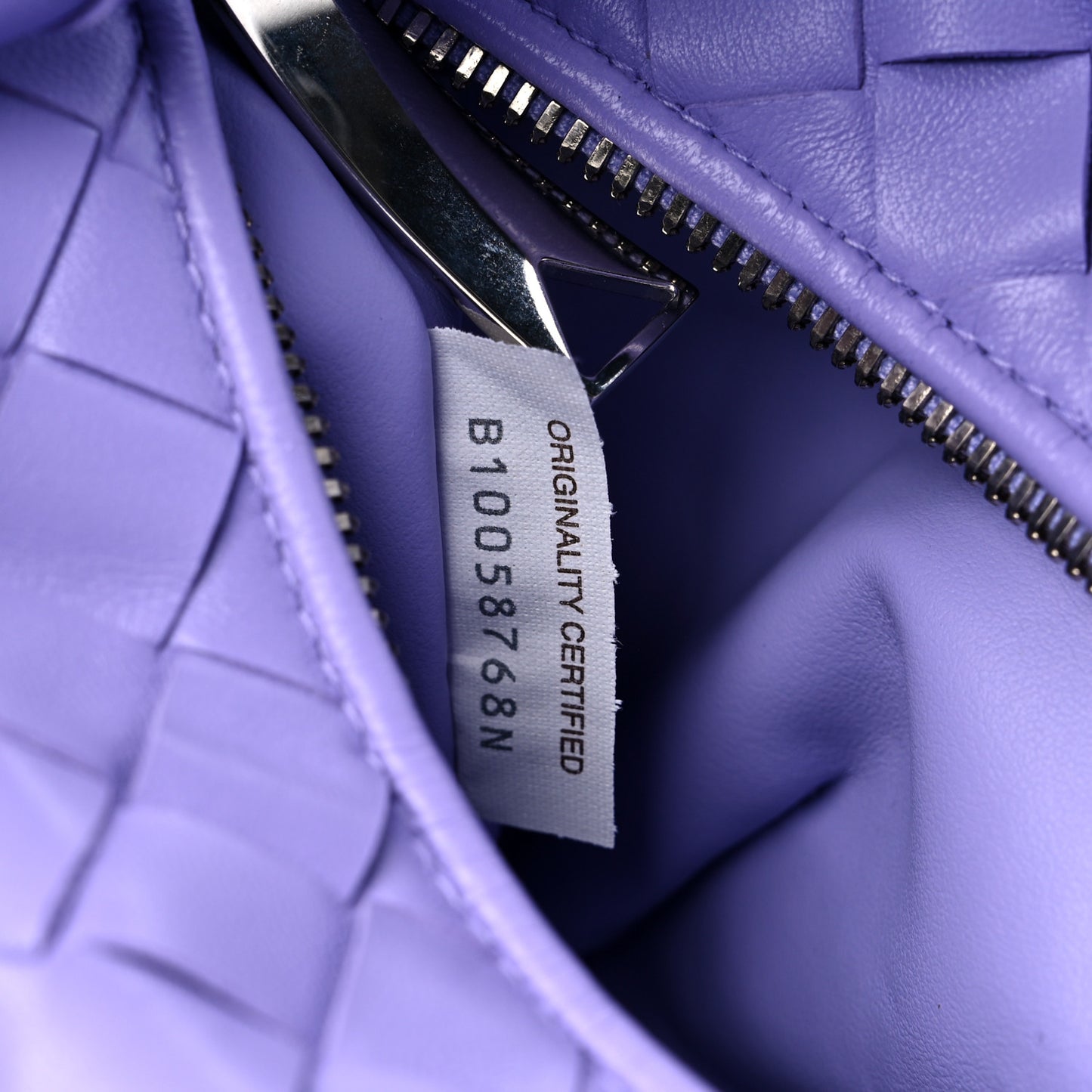 Nappa Intrecciato Mini Jodie Lavender