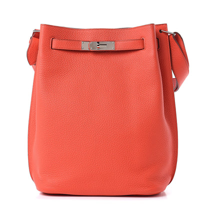 Hermes Togo So Kelly 22 Rouge Pivoine 1 of 9