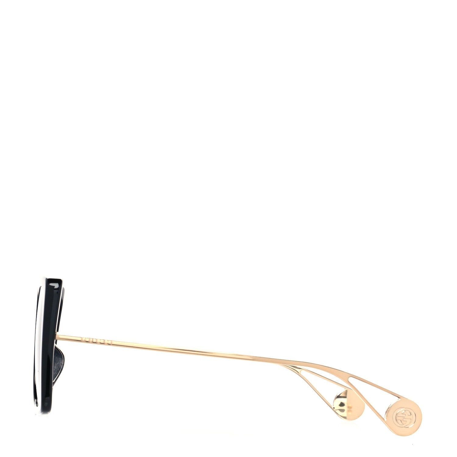 Gucci Acetate Oversize Square Frame GG0435S Sunglasses Black 3 of 6