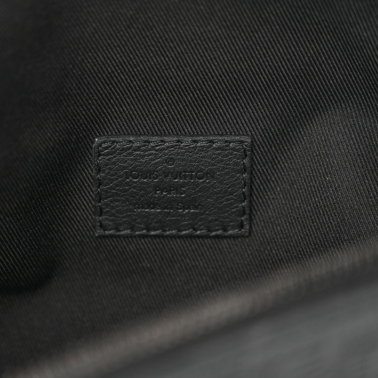 Calfskin Monogram Shadow Discovery Bumbag Black