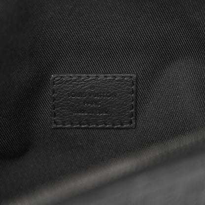 Louis Vuitton Calfskin Monogram Shadow Discovery Bumbag Black 6 of 9