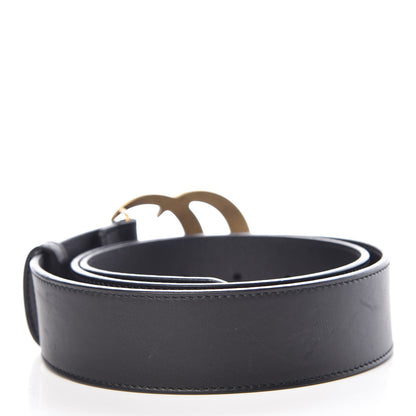Gucci Calfskin Double G 40mm Belt 85 34 Black 3 of 7